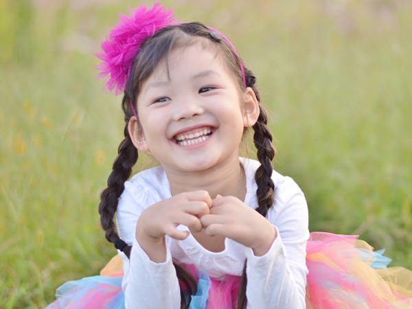 幼児の口
