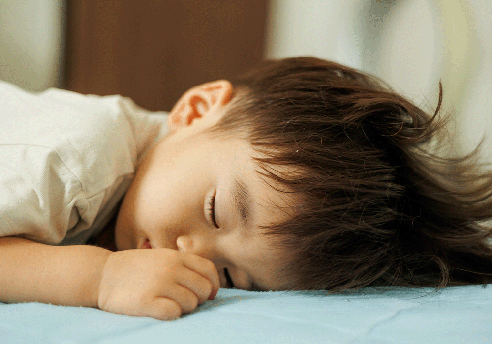 こどもと指しゃぶり