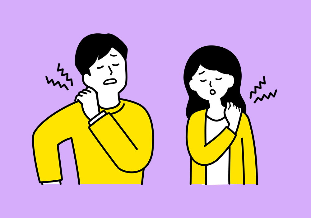 肩こりと歯の痛み