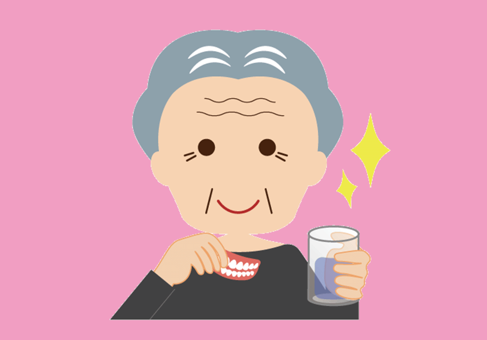 入れ歯とシニア